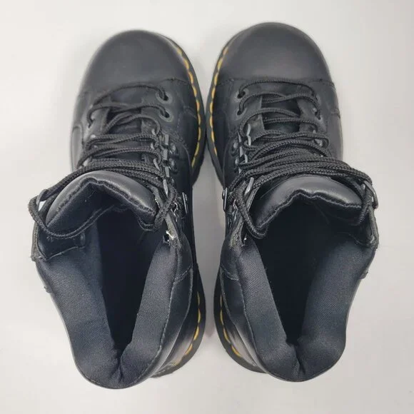 Dr. Martens 8699 Men's Black Leather Lace Up Boots US Size 5 / Wo's US Size 6 - Picture 7 of 10